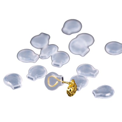 听谷弯钩耳钉固定器防掉硅胶软垫