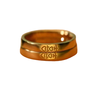 双喜对戒结婚仿真情侣戒指一对男女囍字对戒新婚仪式道具开口指环