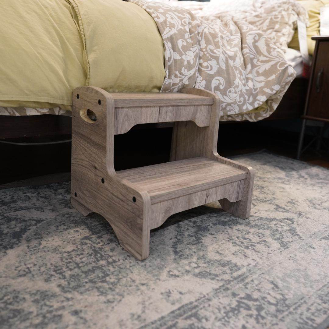 pokozsa木质家用儿童老人垫脚凳