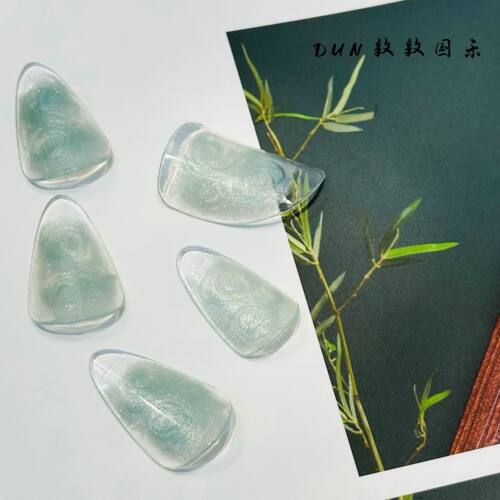 专业尼龙琵琶指甲礼盒装手工彩绘