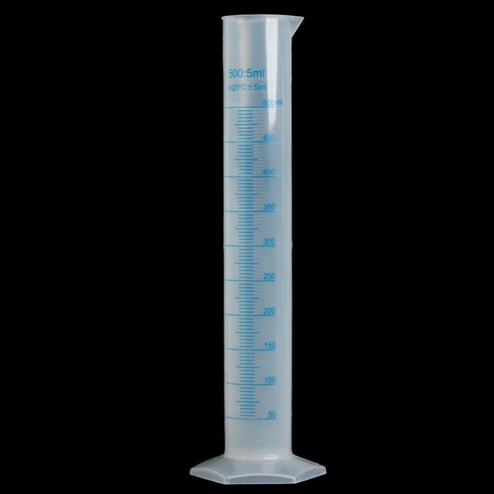500ml measuring cylinder laboratory test graduated liquid tr