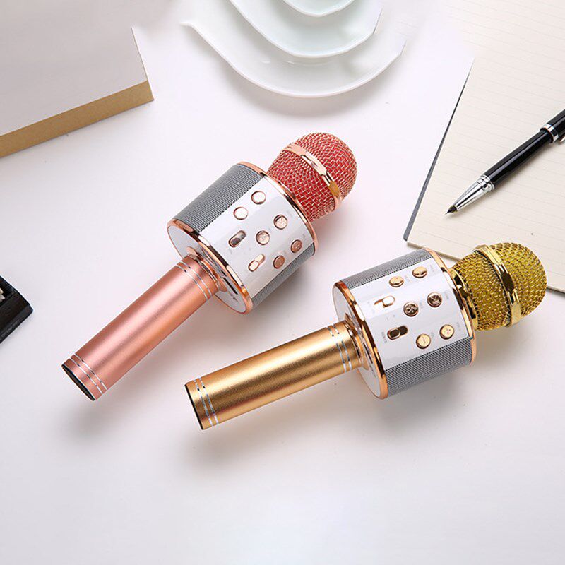 ws-858 bluetooth wireless microphone handheld karaoke mic us