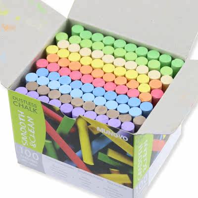 Mungyo Colorful dust-free non-toxic chalk students teacher o