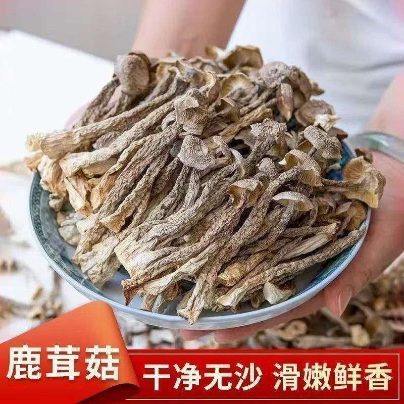 正宗鹿茸菇干货鹿茸菌煲汤食材菌菇干货食材脆脆菇蘑菇香菇批发
