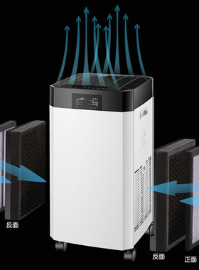HOSK 空气净化净化器家用除甲醛卧室客厅神器全屋分解异味大型