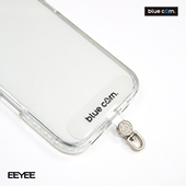 Bluecorn EEYEE悠悠高端五金旋转透明贴片防丢神器通用手机绳夹片