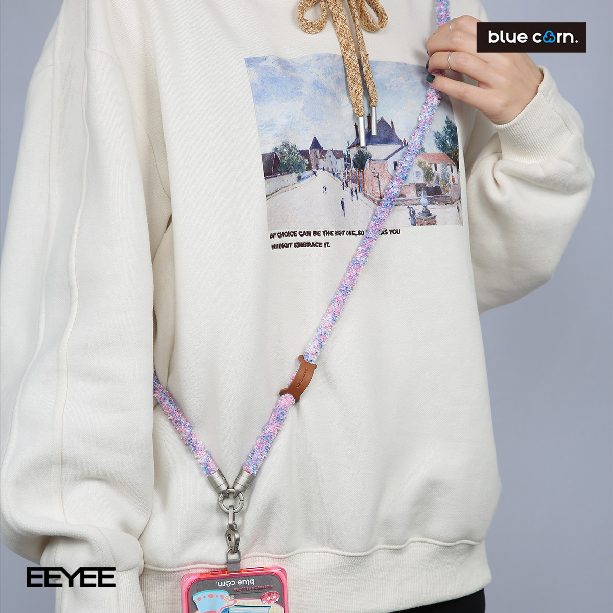 Bluecorn EEYEE 毛茸茸2.0系列 冬季限定肩带斜挎含夹片手机挂绳,3C数码配件,手机挂件/手机链,淘宝优惠券,粉丝福利购,淘宝优惠卷