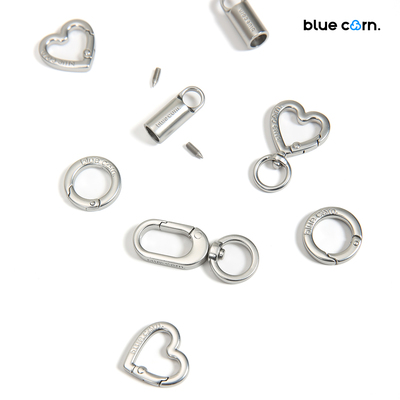 bluecorn哑银手机挂绳五金配件