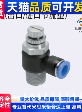 流速调节阀 SPSNL SPSNN 4/6/8/10/12-M5/1/2/3/4 标准型