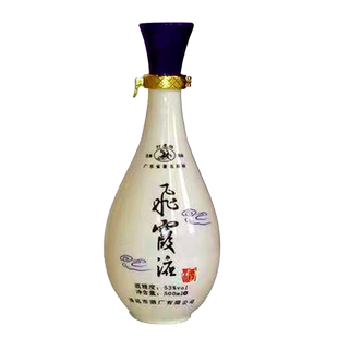 广东名酒清远打虎牌飞霞液旗舰店青花瓷53度酱香型白酒500ml