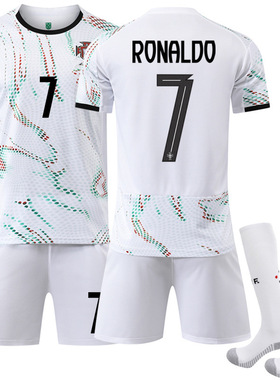 25-26葡萄牙客场白色足球服套装7号C罗10号B席球衣8B费11菲利普斯