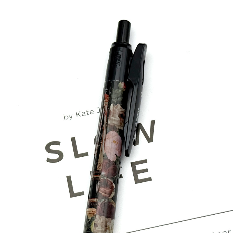 日本zebra斑马中性笔JJ29复古无尽花语花朵DIY铁塔玫瑰速干黑水笔,文具电教/文化用品/商务用品,中性笔,淘宝优惠券,粉丝福利购,淘宝优惠卷