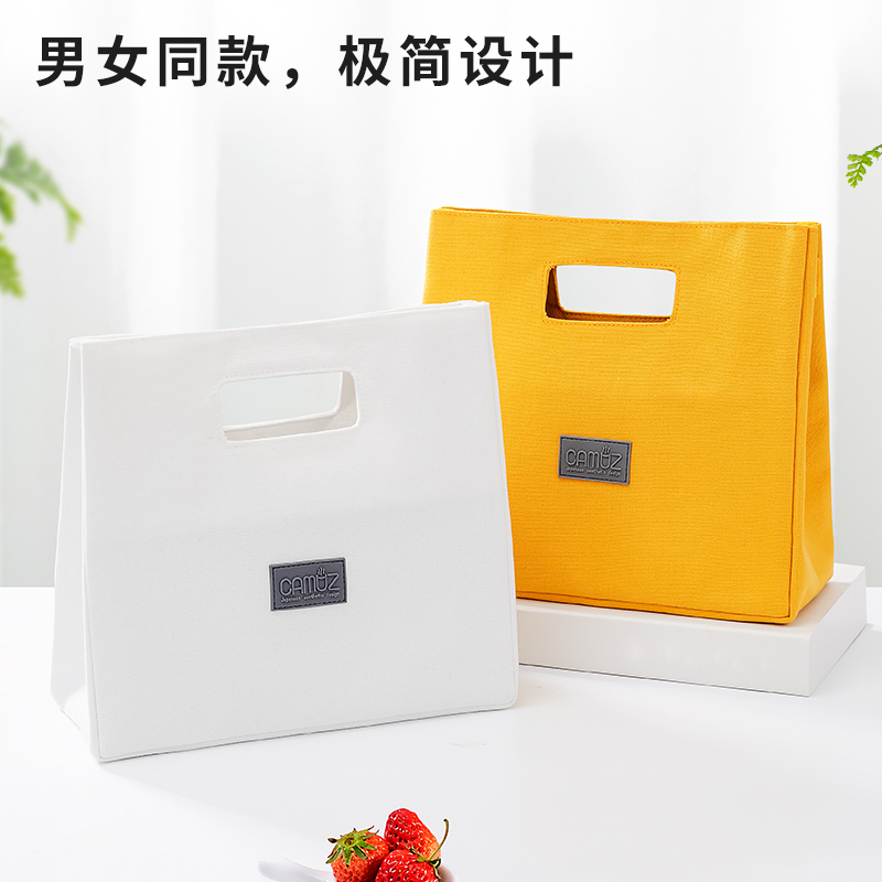 camuz日式方块包时尚手提袋