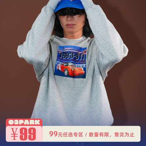 99元卫衣限时折扣O3PARK男装