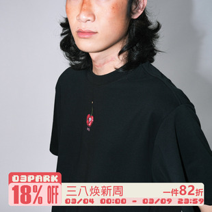 O3PARK夏季新款索洛纳速干短袖宽松