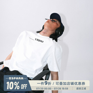 O3PARK夏季新款索洛纳速干短袖宽松百搭