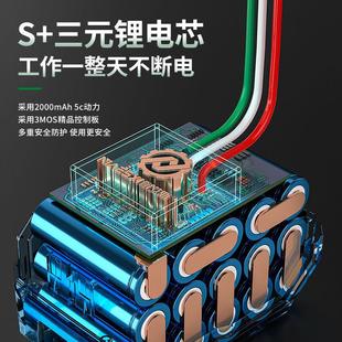 32BL电镐多用重型混凝土开凿水电开槽冲击电钻 耐艾斯充电电锤02