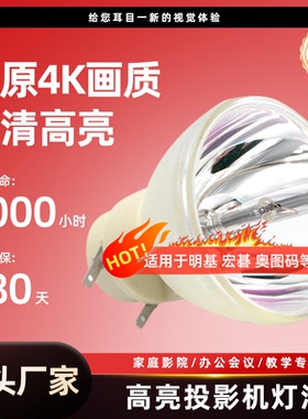 适用ACER宏碁投影仪灯泡H6510BD H5380BD H5360BD T410DTB V60 E141D D412 PE-W30 H803J TH681全新原装