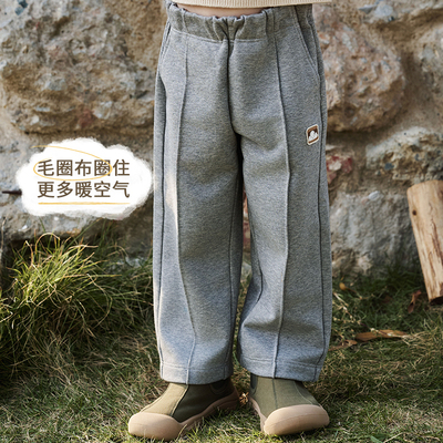 大小云朵童装儿童休闲直筒长裤