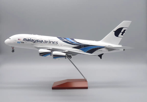1:200 APOLLO阿波罗马来西亚航空第100架A380 9M-MNF合金飞机模型