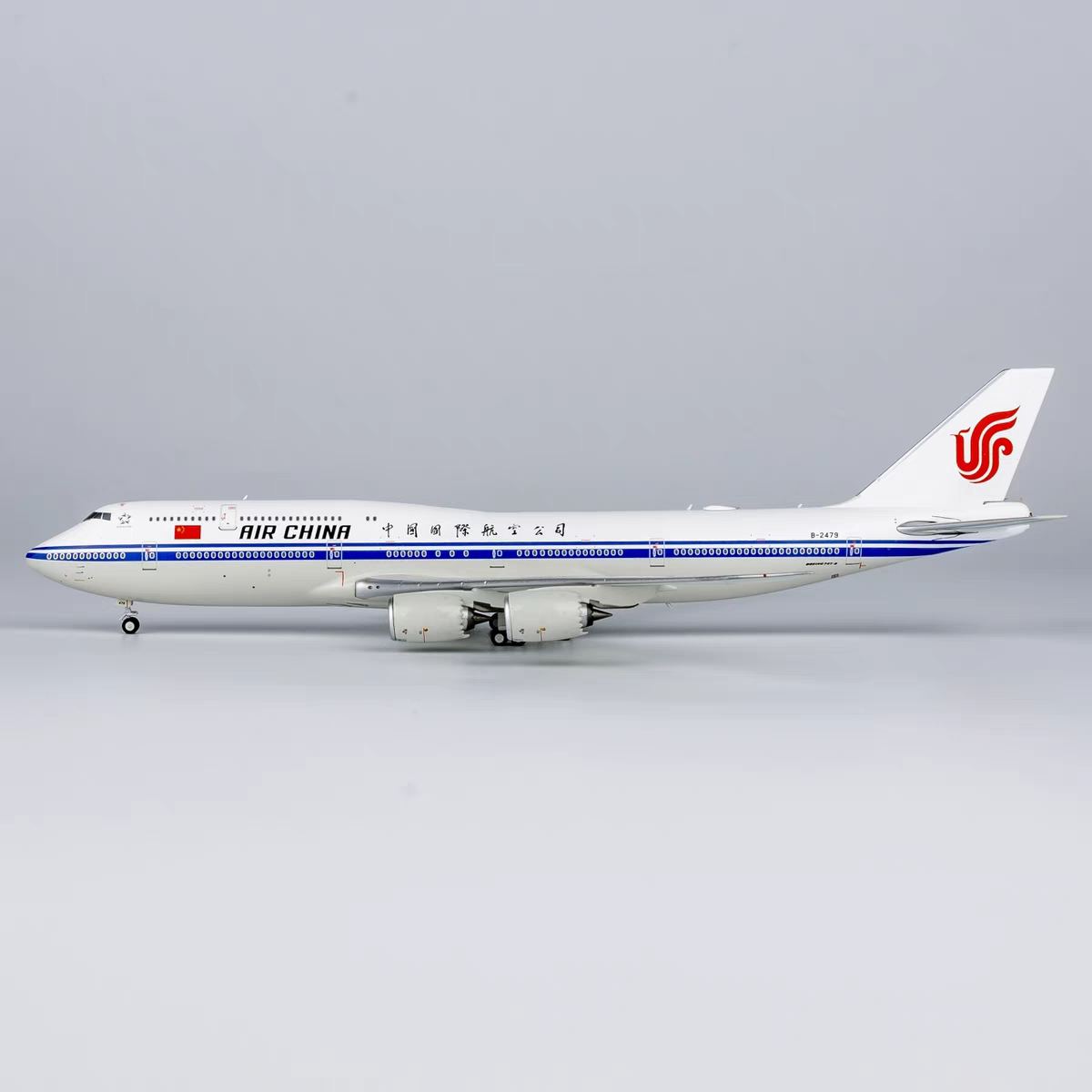 新品 NG 78017 国航 B747-8i B-2479 典藏版 1:400 合金飞机模型