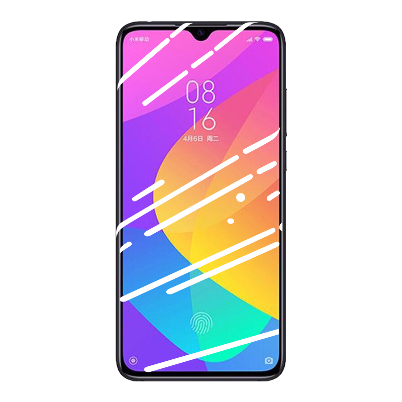云曼丰适用小米cc9钢化膜cc9e手机膜小米mi9cc美图定制版xiaomi全屏覆盖防指纹防蓝光保护por全包pr0刚化贴膜