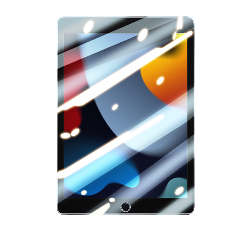 云曼丰适用ipad9钢化膜苹果平板电脑2021 ip21款保护a2602第九代appleipad屏幕10.2寸ipad9th generation ipd