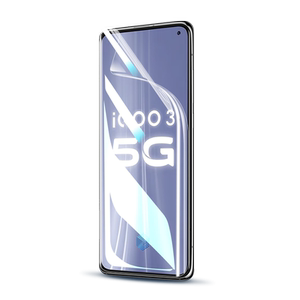 适用iqooneo3手机膜vivoiqooneo3钢化iqoonoe3水凝膜vivoneo全屏iqneo软vivoiqoonoe3iooqneo3iqqoneo3iqoone