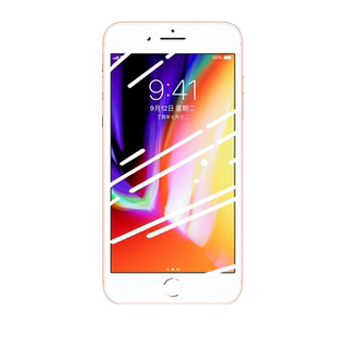 适用苹果8plus钢化膜iphone7plus手机膜ip6全屏覆盖ip7p全包边8p七八6s平果splus防蓝光spul了puls萍果pormas