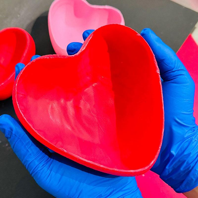 巧克力心红色6寸2.14情人节