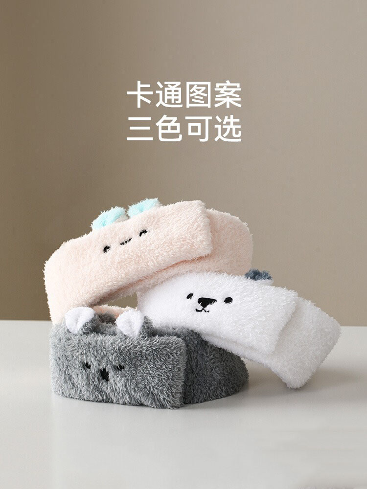 洗脸发箍女秋冬束发带洗脸发带头箍化妆敷面膜专用头饰月子头巾