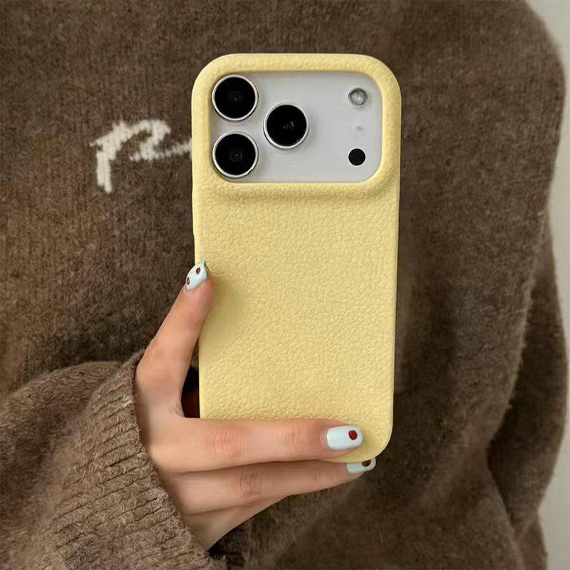 简约纯色皮革纹适用苹果17/16promax手机壳iPhone15pro全包防摔14pro磨砂软套13pro多巴胺12男女11防摔保护套,3C数码配件,手机保护套/壳,淘宝优惠券,粉丝福利购,淘宝优惠卷