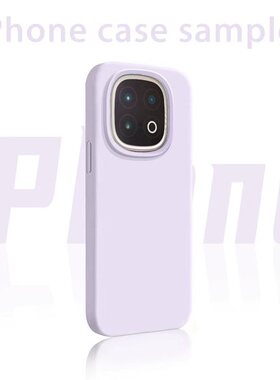 浅紫色糯米壳适用VIVOIQOO13/iQOO12/iQOONeo8/iQOONeo9 Pro高级感简约IQOOZ10Turbo防摔肤感大孔手机壳保护