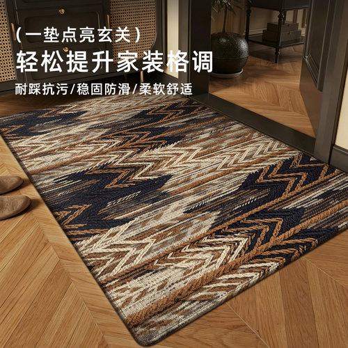 入户门地垫美式复古免洗可擦脚垫