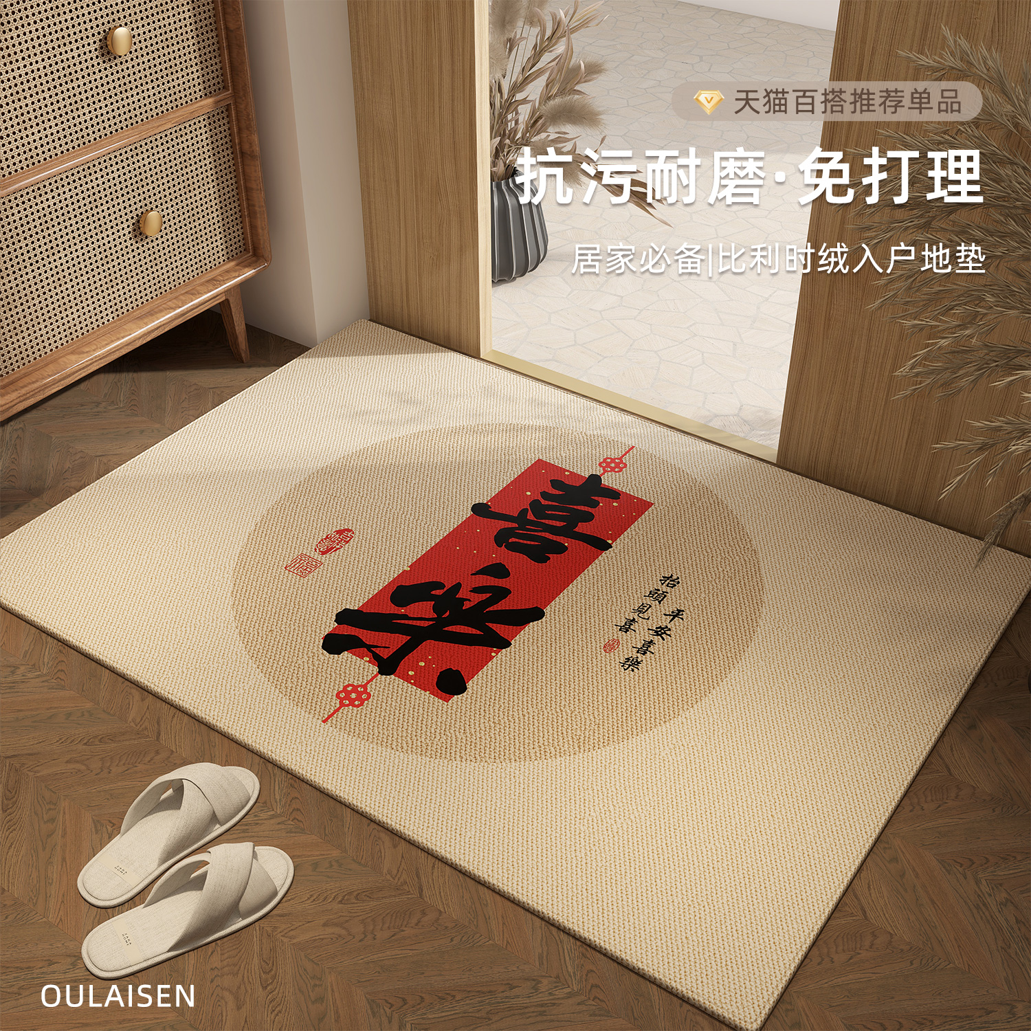 2025新款高级感入户门地垫