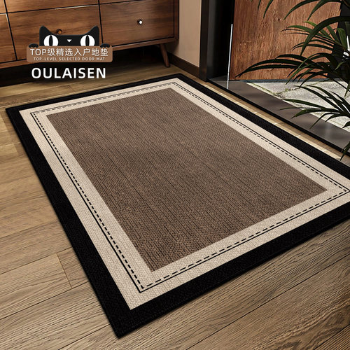 高级感入户门地垫玄关可裁剪脚垫