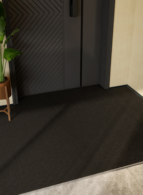 定制黑色进门地垫入户门垫免洗防滑耐脏地毯门外垫子门内玄关脚垫