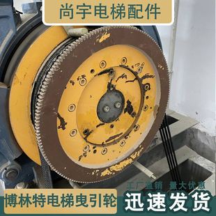 適用于沈陽博林特電梯主機曳引輪WYT800無齒輪永磁同步曳引輪原廠