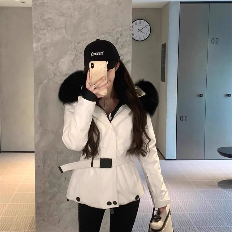 white down jacket with fur col - Taobao product photo 3
