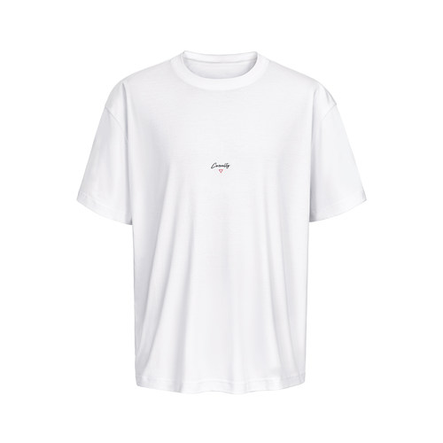 Casoulty Logo Tee/基础标志短袖 50支匹马棉 百搭打底短袖
