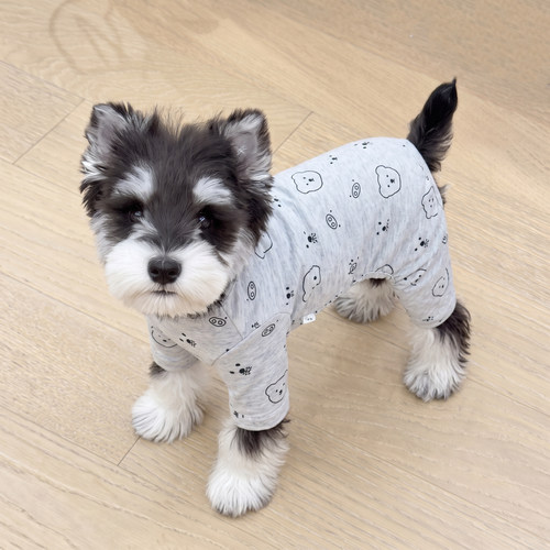 软糯纯棉家居服！四脚睡衣太舒服