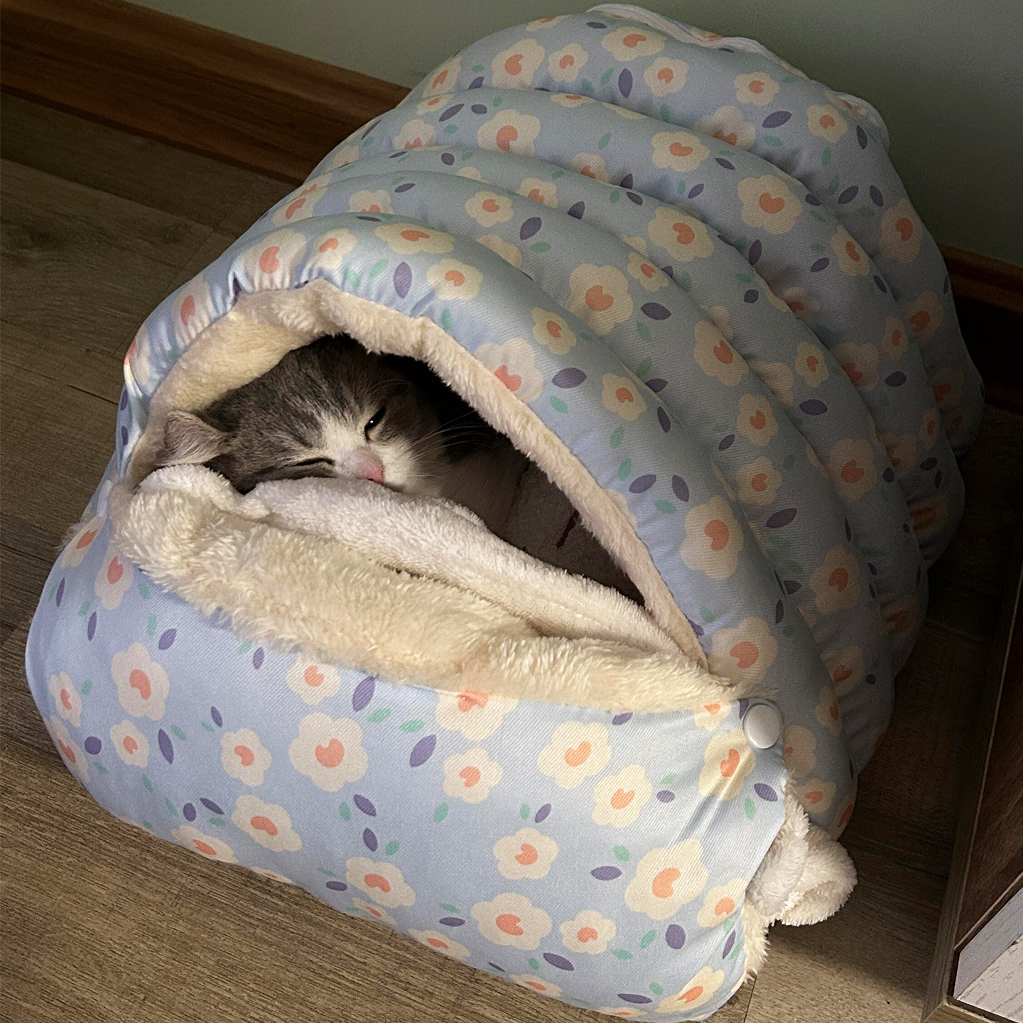 【宠物过冬好物】猫咪睡袋猫窝