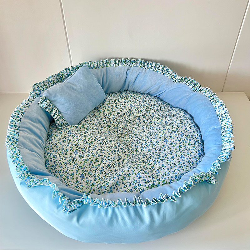 宠物圆形猫窝四季通用狗窝垫子