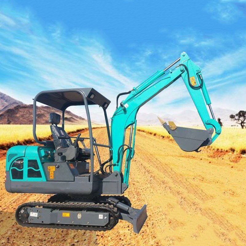 小型多用途果园挖沟机 履带新型带推土铲挖掘机 工程用挖土机