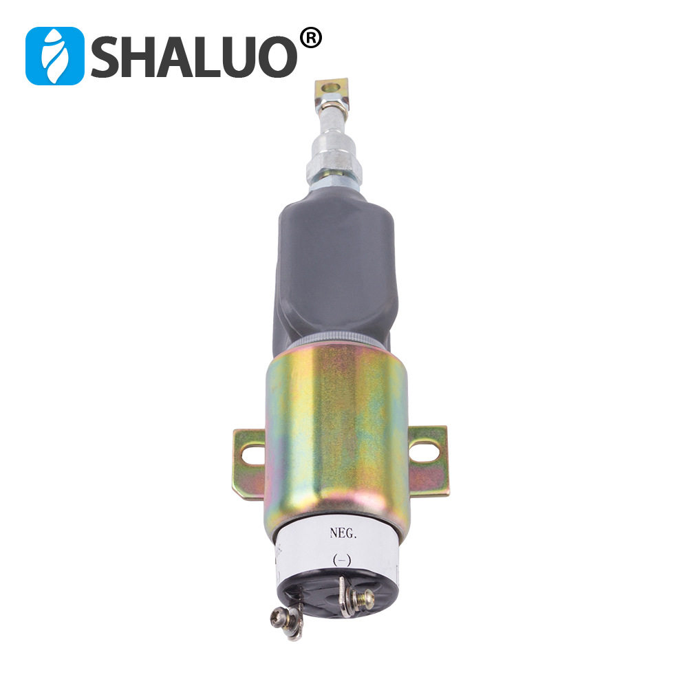 柴油机停车电磁阀康明斯双向液压常闭变速油门熄火燃油开关