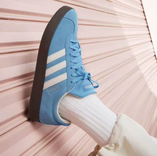 Adidas阿迪达斯 T头鞋 VL COURT 2.0复古休闲板鞋德训鞋男女运动
