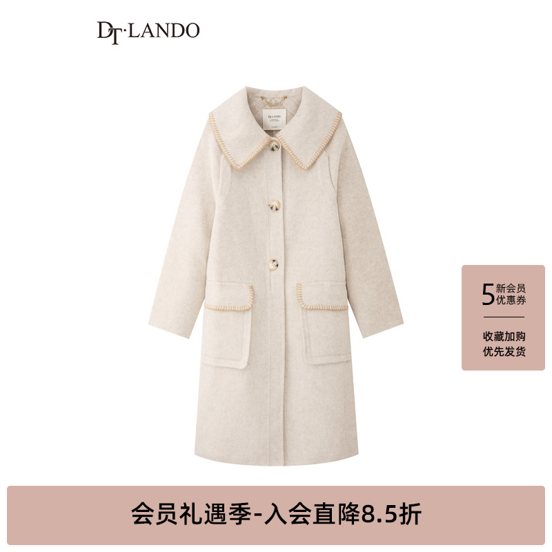 dtlando2023甜美清新宽松风衣