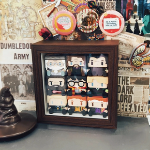 方块盲盒展示盒萌粒收纳展示框泡泡玛特收纳盒公仔展示盒