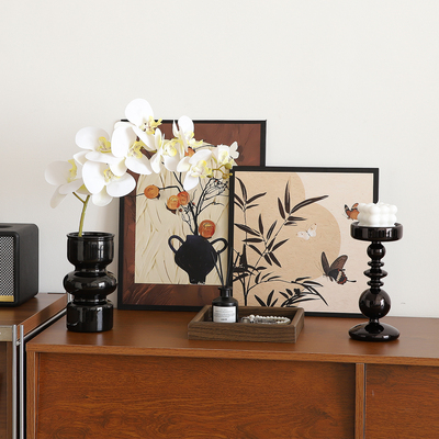 中古风电视机鞋柜台面客厅家居好物入户玄关装饰品摆件高级感小众