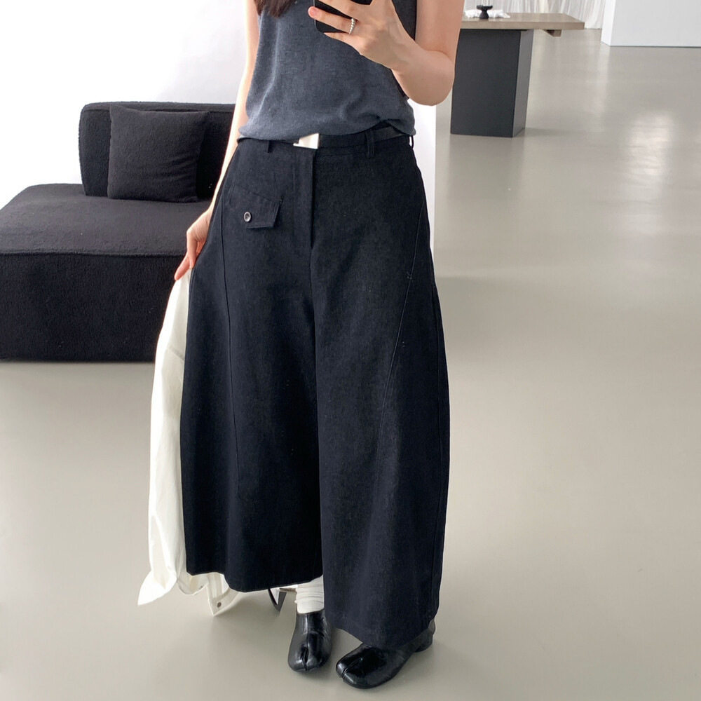 ULOUR/U粒 早秋韩系通勤风百搭显瘦九分气球休闲裤67021(配腰带)